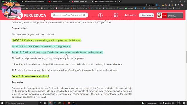 🔴Cursos Virtuales Perueduca 2022💪Programa para el buen retorno al año escolar 2022👉Inscríbete AQUÍ📋 смотреть онлайн