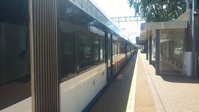 ЭГ2ТВ-028 Иволга 2.0 ЦППК Перекраска МЦД и ЭШ2-006 Аэроэкспресс На станции Бескудниково смотреть онлайн