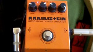 Педаль эффектов для гитары amt rammstein #вп