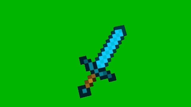 АЛМАЗНЫЙ МЕЧ из MINECRAFT DIAMOND SWORD MINECRAFT ФУТАЖ смотреть онлайн