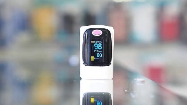Пульсоксиметр Pulse Oximeter YK-80C дисплей вертикальный смотреть онлайн