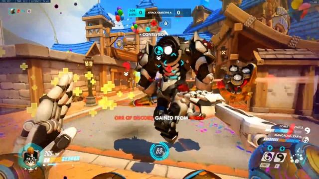 Overwatch w/ i7-7820x + GTX1080ti (ULTRA SETTINGS 240hz) смотреть онлайн