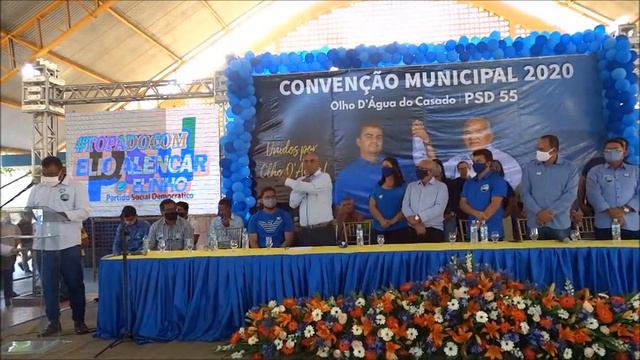 PSD confirma Elio Alencar e Elinho Alencar candidatos a prefeito e vice em Olho D'Água do Casado смотреть онлайн
