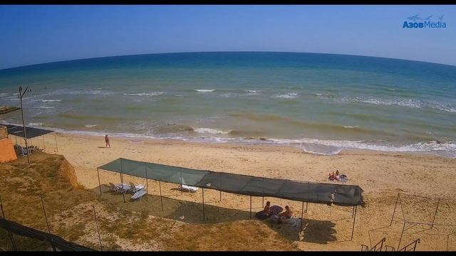 Тепло. Лёгкая волна. Погода на 1 сентября. Таймлапс смотреть онлайн