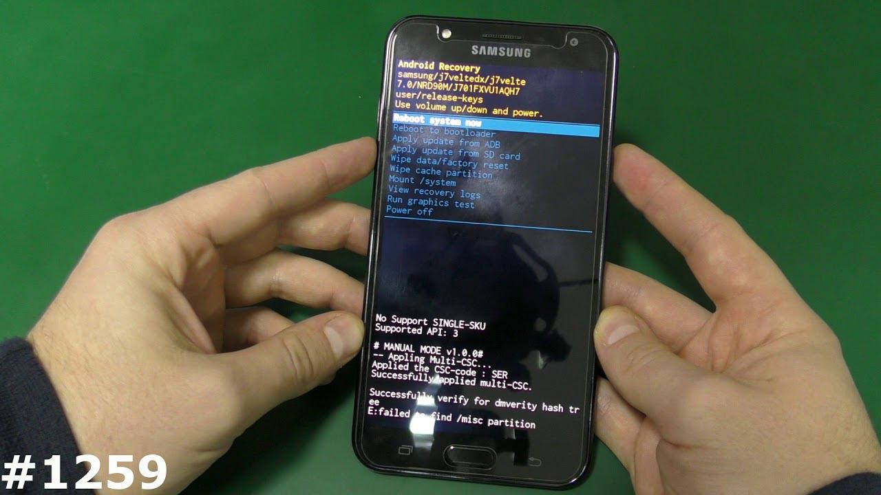 Hard Reset Samsung SM-J701 Galaxy J7 Neo смотреть онлайн