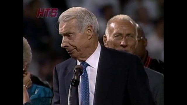 CAL@BAL: DiMaggio speaks at Ripken's 2,131 смотреть онлайн