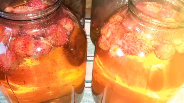 Как варить компот из ягод , быстрый способ // компот с разовым заливанием воды смотреть онлайн