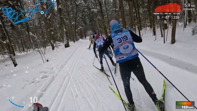 Лыжный марафон Лыжня в Лавру 50км 23 февраля 2024г. на 