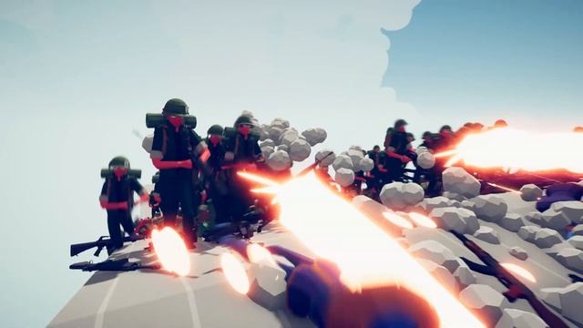 US Vietnam War MEGA-FORTRESS Defense! - TABS: Vietnam War Mod смотреть онлайн