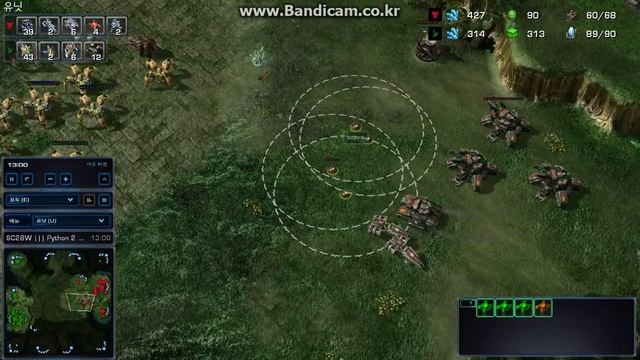 SC2BW - Terran vs Protoss in (2)Python смотреть онлайн