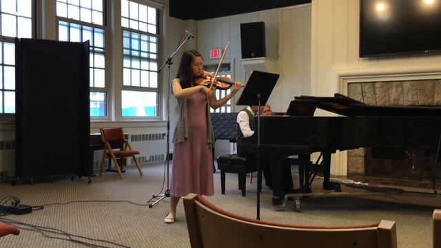 Erica Yu, Violin - Senior Recital - Antonin Dvorak, Sonatina, Op. 100, III: Scherzo смотреть онлайн