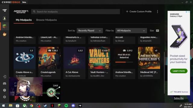 How to Install CurseForge Modpacks From a .zip File смотреть онлайн
