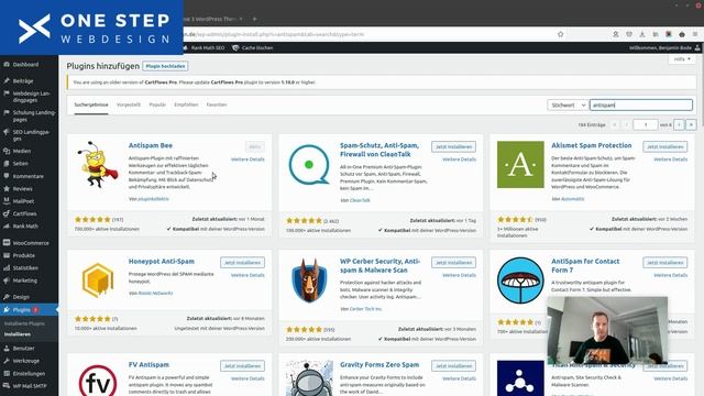 WordPress Spam Kommentare verhindern mit dem Plugin Antispam Bee смотреть онлайн