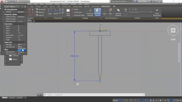 AD09-Dynamic Block in AutoCAD смотреть онлайн