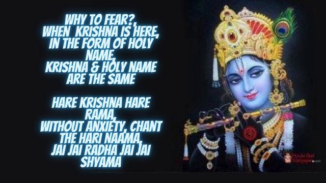 Krishna Poem-1 glorifying hare krishna maha mantra | jai radha madhav❣❣ смотреть онлайн