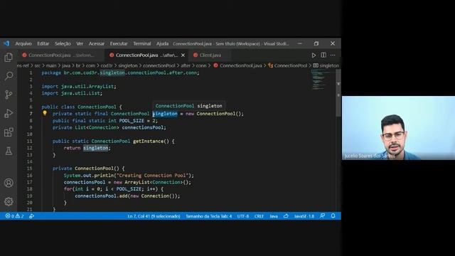 Aula sob demanda #07 | Padrões de Projetos Criacionais: Singleton e Monostate смотреть онлайн