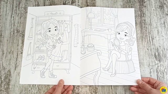 РАЗУКРАШКА-РАСКРАСКА. МОДНИЦЫ смотреть онлайн