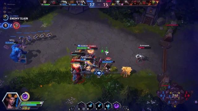 Heroes of the Storm - Kerrigan - Team Fight смотреть онлайн