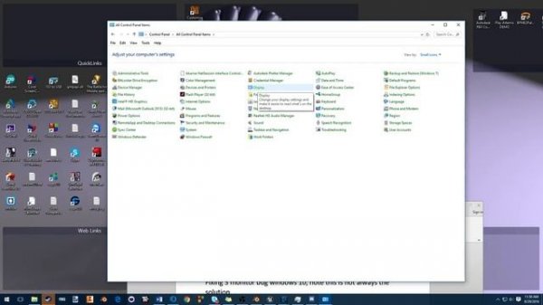 3 Monitors Windows 10 Guide