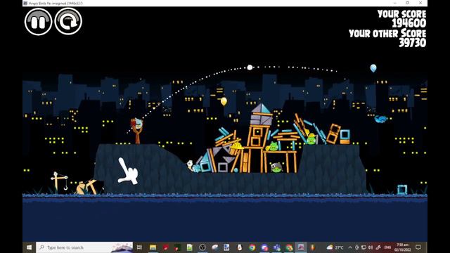Tony in Angry Birds Re-Imagined Revival смотреть онлайн