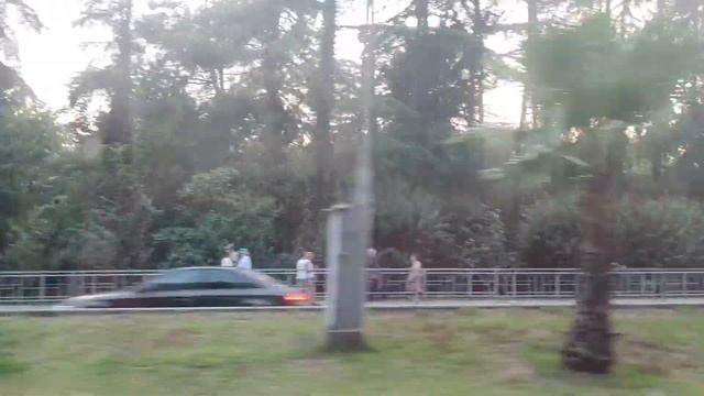 Как и на чем доехать, добраться из Адлера в Абхазию? Автобус 58 Аэропорт Сочи → КПП смотреть онлайн
