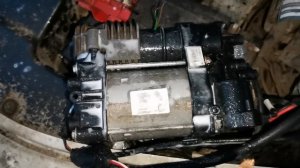 проверка компрессора пневмоподвески VW Touareg nf fl porsche cayenne 958