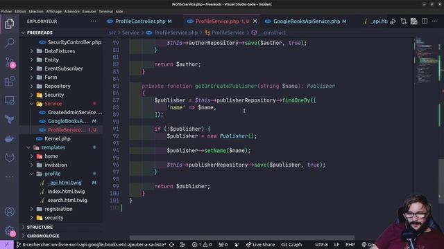 Ajouter un livre à sa liste de lecture - Un projet Symfony de A à Z - FreeReads #12 смотреть онлайн