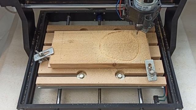 Восстановление работы на CNC 3018 после сбоя смотреть онлайн