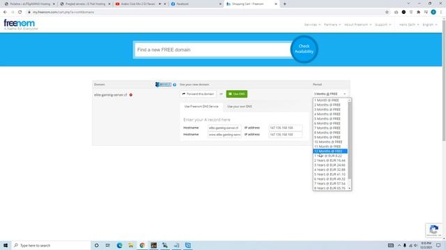 KAKO DODATI FREE ILI KUPLJENU DOMENU NA IP смотреть онлайн