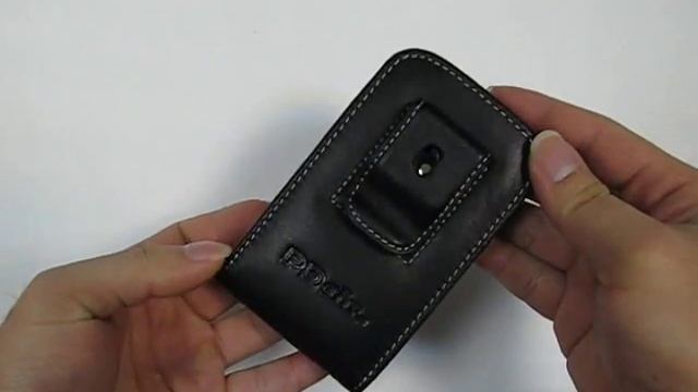 PDair Leather Case for BlackBerry Storm2 9550 - Vertical Pouch Type Belt clip included (Black) смотреть онлайн