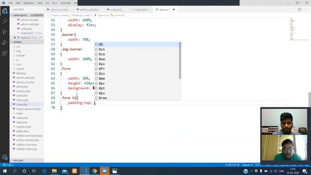 Creating web-template form basic using | HTML | CSS | BOOTSTRAP4 | Jquery | PHP | class-1 смотреть онлайн