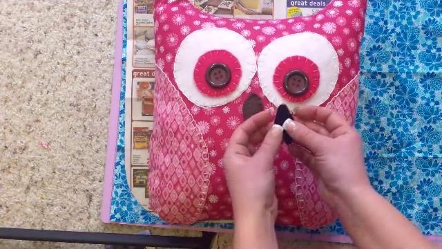 DIY OWL Pillow