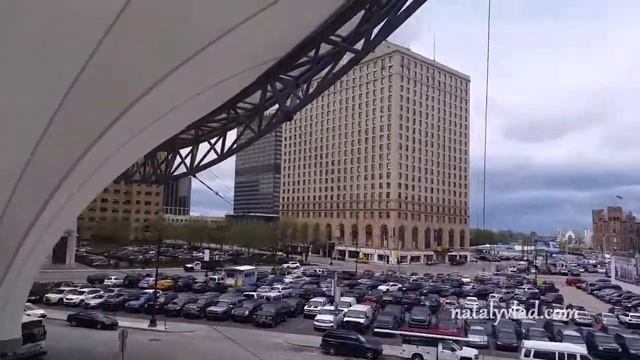 Америка, Города - Detroit, PeolpeMover - Экскурсия по Детройту за 75 центов смотреть онлайн