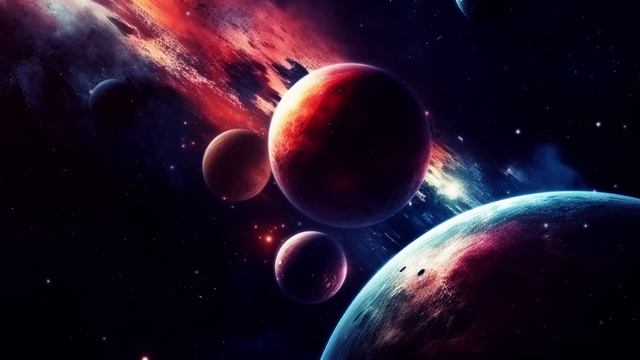 Space Ambient Music ✨ Space Journey Relaxation ✨ Flying In Planets