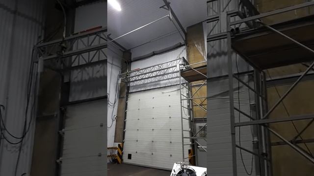 Изготовление металлоконструкции и монтаж тепловой завесы смотреть онлайн