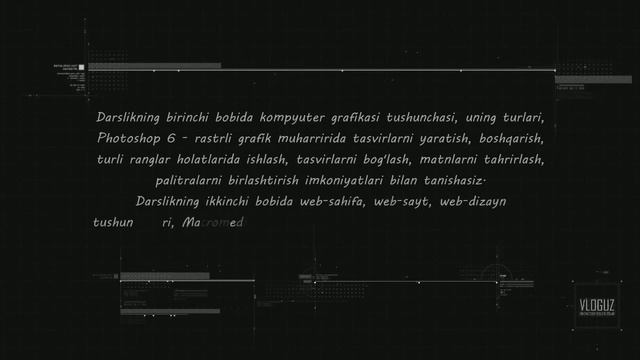 11-sinf Informatika 1-dars