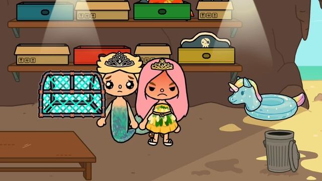 Princess Falls In Love With Mermaid Prince | Sad Love Story | Toca Life Story | Toca Boca смотреть онлайн
