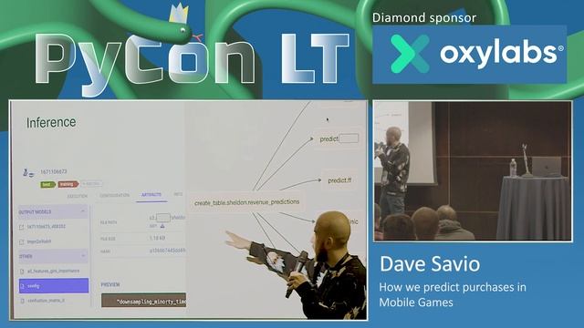 Dave Savio - How we predict purchases in Mobile Games PyCon 2023 смотреть онлайн