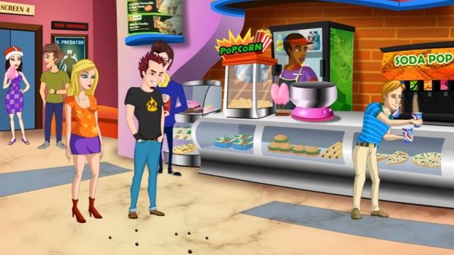 NAUGHTY MOVIE THEATRE Walkthrough (Flash Game) - No Commentary смотреть онлайн