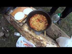 =Хочу Пожрать= Лагман в казане от Андрюхи и Женька  Дороги в Кохме