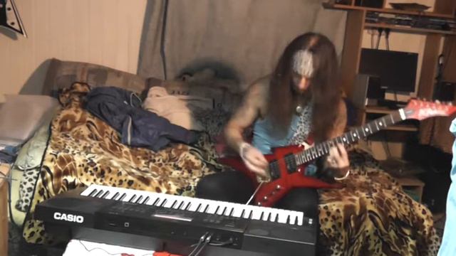 Michael Crusader - My practic on B.C.Rich (iron-bird) V-N2. смотреть онлайн