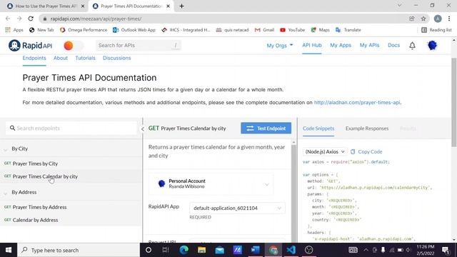 Prayers time API python смотреть онлайн