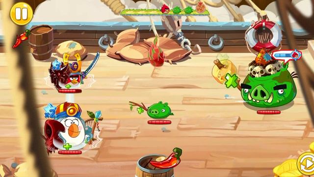 angry birds epic version 2.0 walkthrough #57 cave 7 levels 8+9. смотреть онлайн