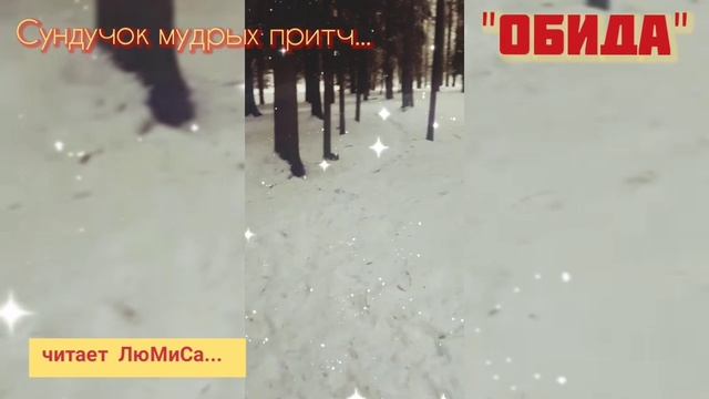 сундучок мудрых притч ОБИДА читает ЛюМиСа.mp4