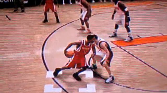 NBA Live 08 Rafer Alston Pass Through Legs & Dunk By Yao смотреть онлайн