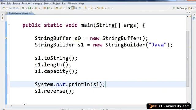 Curso Online: Java - 060 : Stringbuffer e Stringbuilder смотреть онлайн