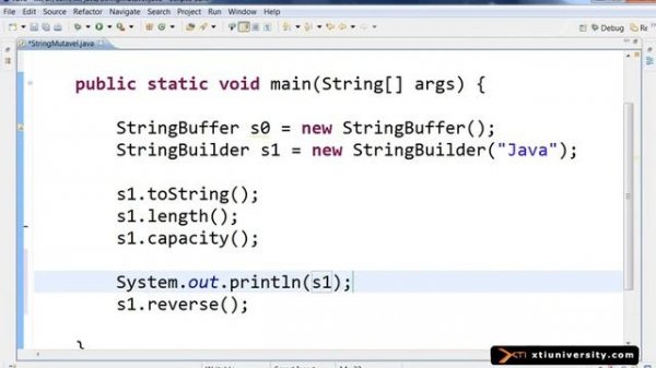 Curso Online: Java - 060 : Stringbuffer e Stringbuilder