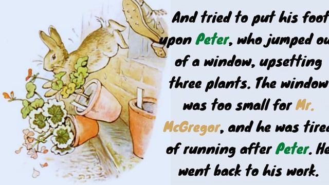 Learn English Through Story-with Subtitles-     -BEATRIX POTTER : The Tale Of  PETER RABBIT
