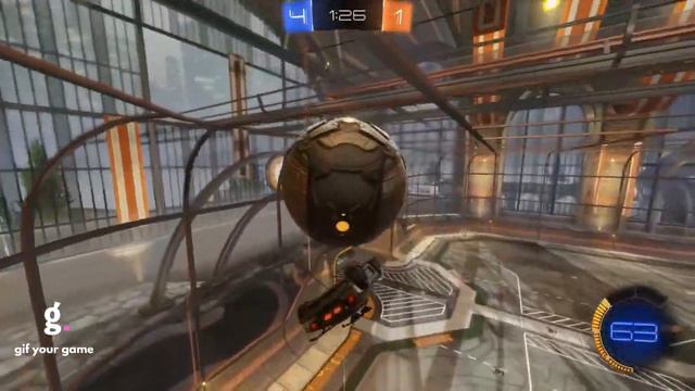 Rocket League - triple flip reset double tap смотреть онлайн