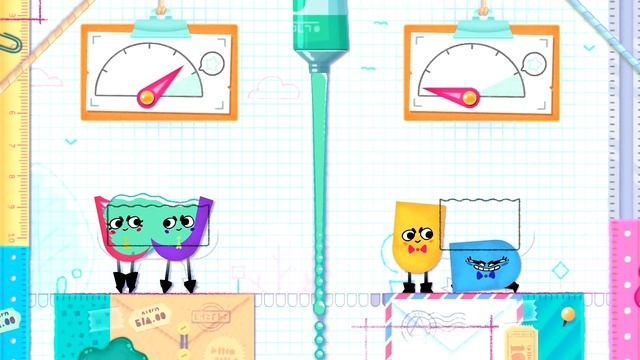 РЕЖЕМ ДРУГ ДРУГА на Nintendo Switch  Snipperclips 14